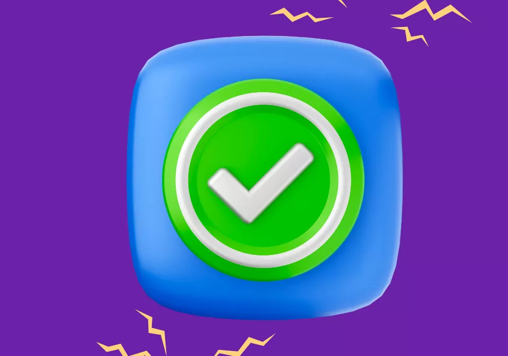 Go through the verification process for your account